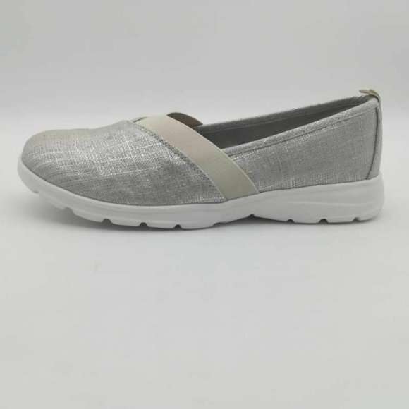 Lands End Womens Comfort Flat Shoe Beige‎ 8.5D - Picture 1 of 6